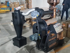 محمص قهوة عالي الجودة يزن 3 كجم، ويمكن تخصيص اللون والشعار، وكفاءة عالية في المحمص