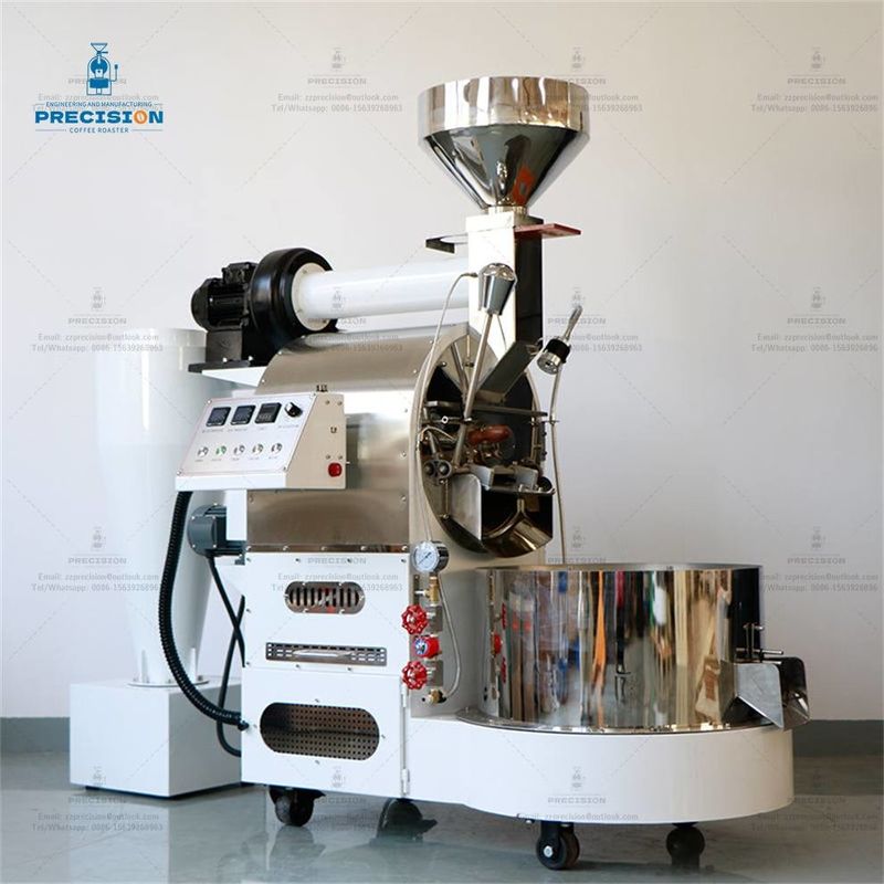 الصناعية التجارية 6Kg 12Kg 15Kg الغاز الكهربائي الحرفي كوب القهوة محمص محمص الكافي محمص القهوة