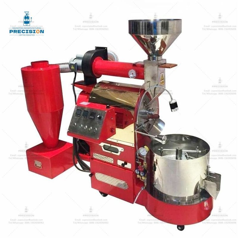 الصناعية التجارية 6Kg 12Kg 15Kg الغاز الكهربائي الحرفي كوب القهوة محمص محمص الكافي محمص القهوة